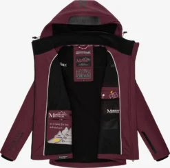 Marikoo Winterjassen Winterjas Dames Bordeaux -Marikoo 48fdf9b3a4173617a5862f2062e96794