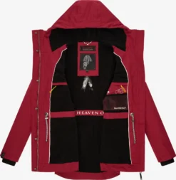 Marikoo Parkas Tussenparka Babetaa Dames Bloedrood -Marikoo 4b368c7ef215e6ff601afcdf9cef7c2d