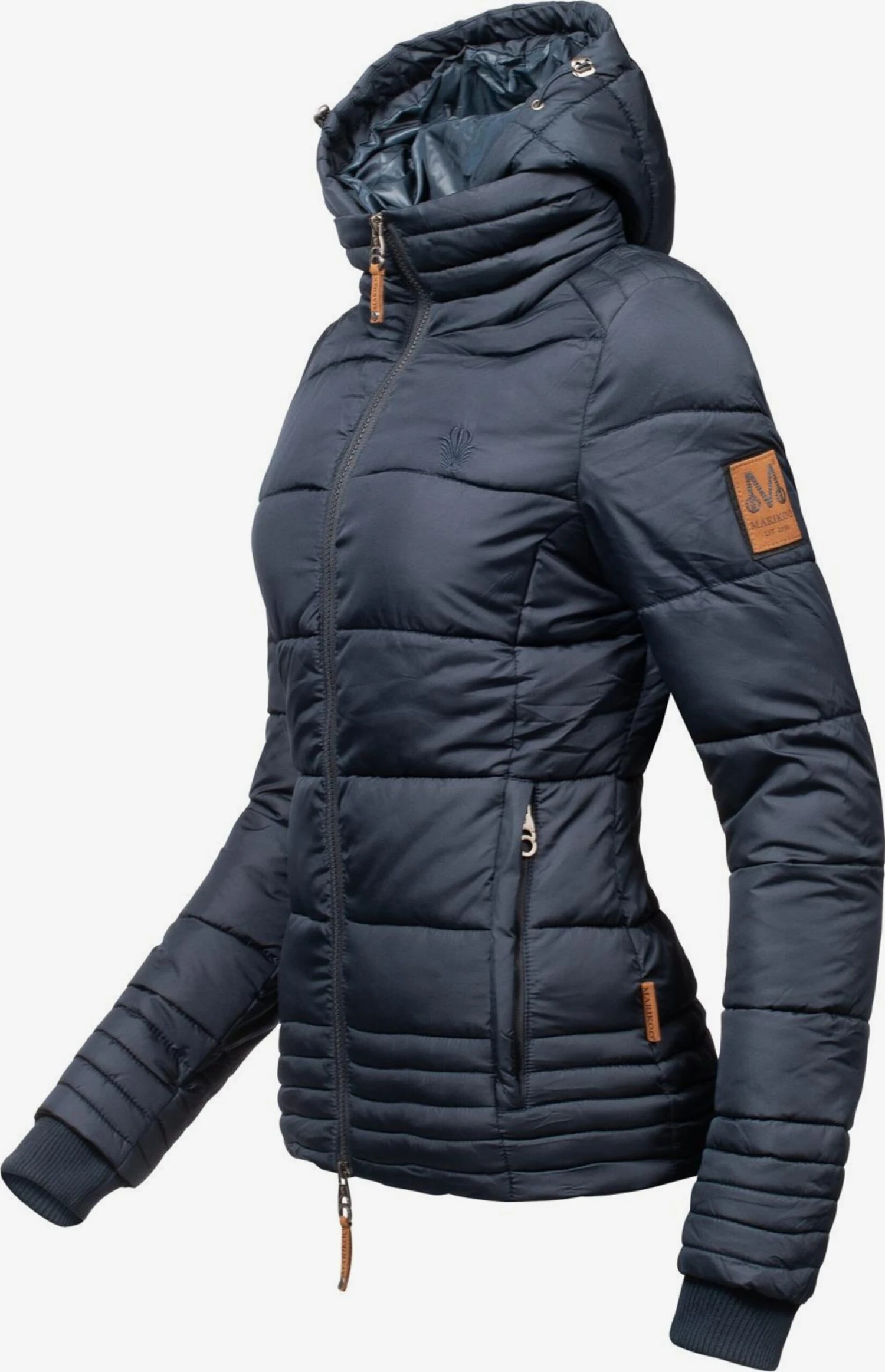 Marikoo Winterjassen Winterjas Sole Dames Navy 3 Marikoo Winterjassen Winterjas Sole Dames Navy - Afbeelding 3