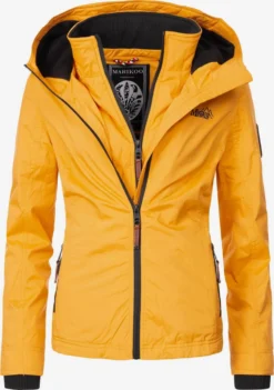 Marikoo Outdoor Jassen Functionele Jas Erdbeere Dames Geel