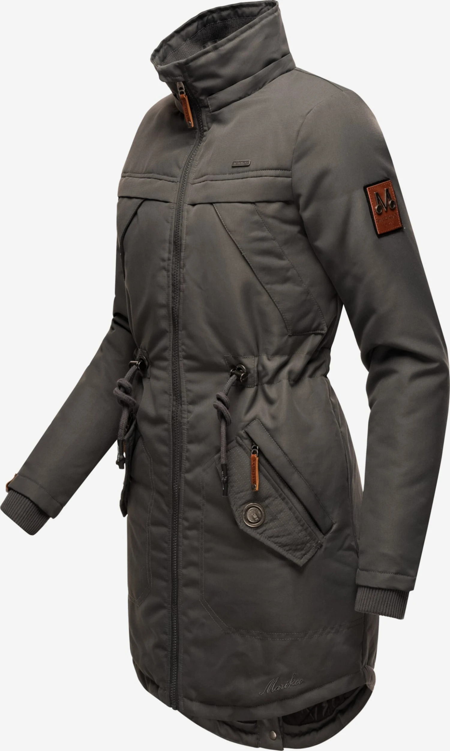 Marikoo Parkas Winterparka Kamii Dames Grijs 4 Marikoo Parkas Winterparka Kamii Dames Grijs - Afbeelding 4