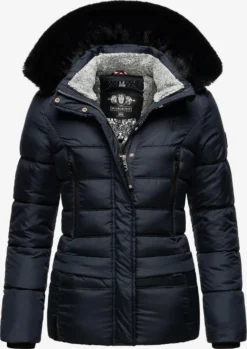 Marikoo Winterjassen Winterjas Loveleen Dames Navy