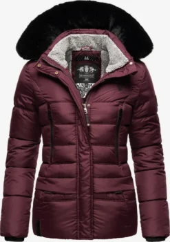 Marikoo Winterjassen Winterjas Loveleen Dames Bordeaux