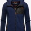 Marikoo Outdoor Jassen Fleece Jas Mount Iwaki Dames Navy