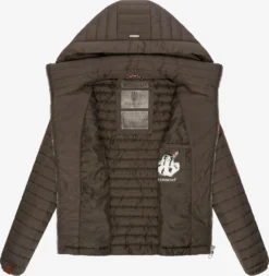 Marikoo Tussenjassen Tussenjas Löwenbaby Dames Antraciet -Marikoo 5696254272f0d6891978480069346948