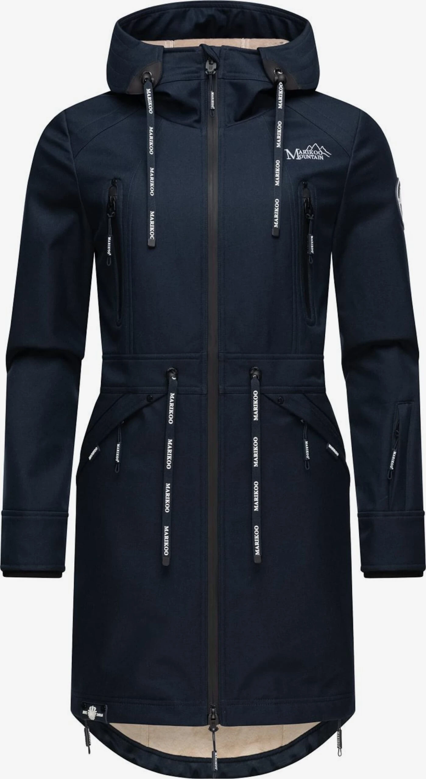 Marikoo Parkas Tussenparka Dames Navy 1 Marikoo Parkas Tussenparka Dames Navy