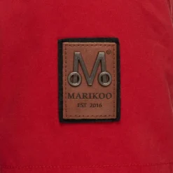 Marikoo Parkas Winterparka La Viva Dames Lichtrood -Marikoo 593c13da5ab143ddaeb8f1f86279b932