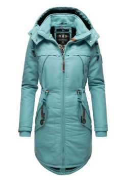 Marikoo Kamii - Winterjas - Misty Blue