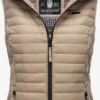 Marikoo Bodywarmers Bodywarmer Hasenpfote Dames Lichtbruin