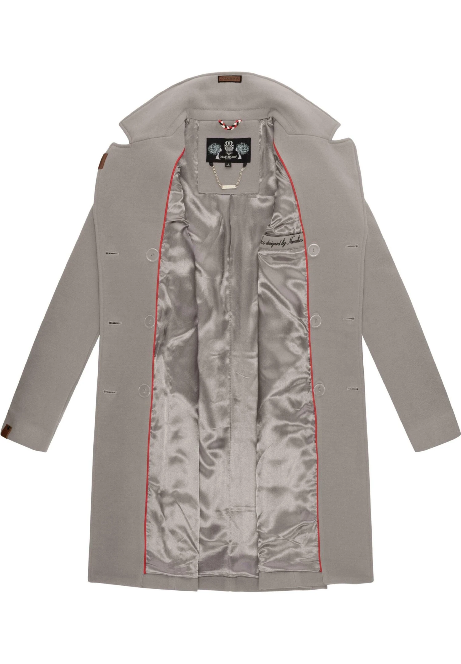 Marikoo Nanakoo - Mantel - Zinc Grey 4 Marikoo Nanakoo - Mantel - Zinc Grey - Afbeelding 4