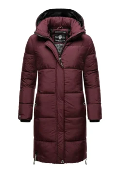 Marikoo Streliziaa - Winterjas - Dark Red Melange -Marikoo 5d94b0facb1c47e281f82af8da0ef51d