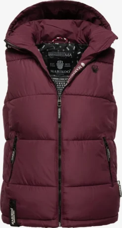 Marikoo Bodywarmers Bodywarmer Eisflöckchen Dames Bordeaux 11 Marikoo Bodywarmers Bodywarmer Eisflöckchen Dames Bordeaux -Marikoo 5df3c3fe92de1adef6f278234097eba7 scaled