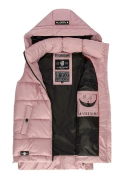 Marikoo Zarinaa - Bodywarmer - Powder Rose -Marikoo 5f8aad8110244f519fed0bb2e668cbff