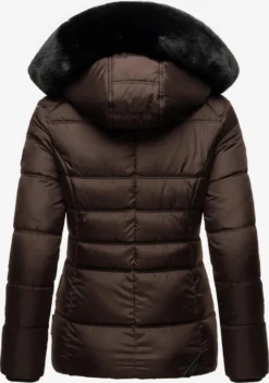 Marikoo Winterjassen Winterjas Loveleen Dames Chocoladebruin -Marikoo 61270b5c47345de92d49aae0410d3074 scaled