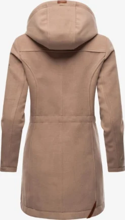 Marikoo Wintermantels Wintermantel Dames Lichtbruin -Marikoo 612af1a692c9d1594f110b6ad2030af7 scaled