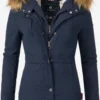 Marikoo Parkas Winterparka Akira Dames Nachtblauw