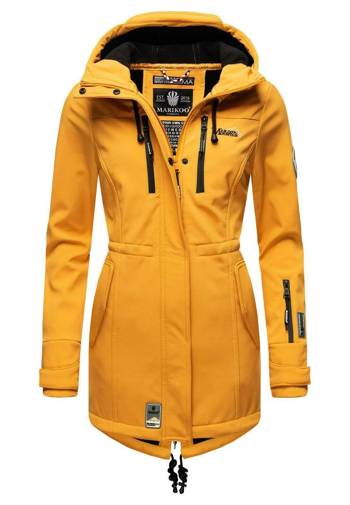 Marikoo Zimtzicke - Parka - Amber Yellow 1 Marikoo Zimtzicke - Parka - Amber Yellow