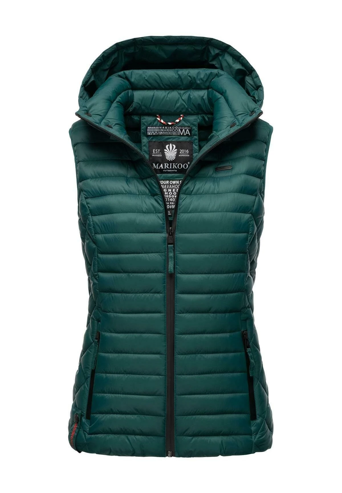 Marikoo Hasenpfote - Bodywarmer - Ocean Green 1 Marikoo Hasenpfote - Bodywarmer - Ocean Green