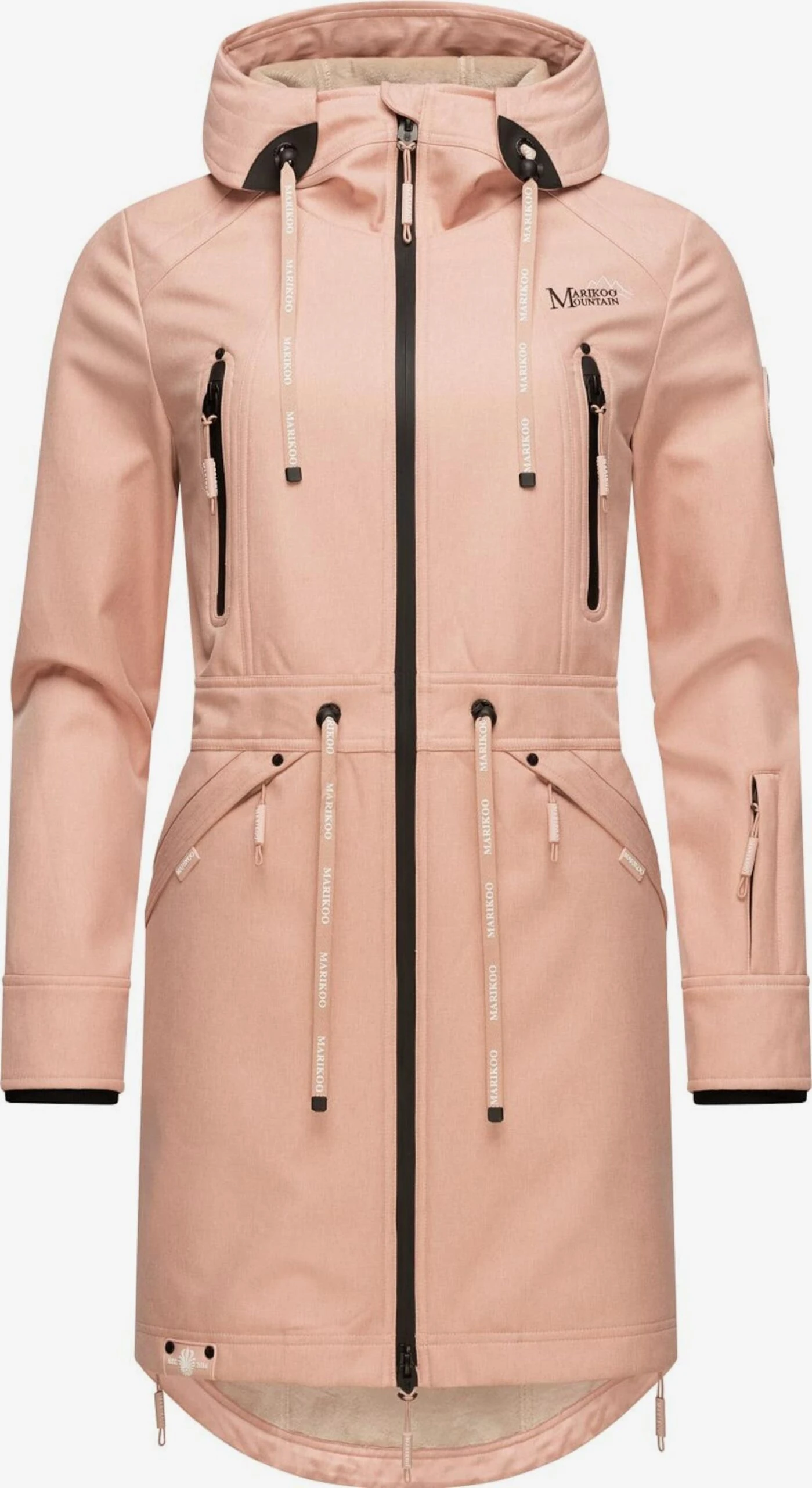 Marikoo Parkas Tussenparka Dames Rosa 4 Marikoo Parkas Tussenparka Dames Rosa - Afbeelding 4