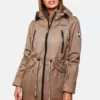 Marikoo Racquelle - Parka - Taupe Grey