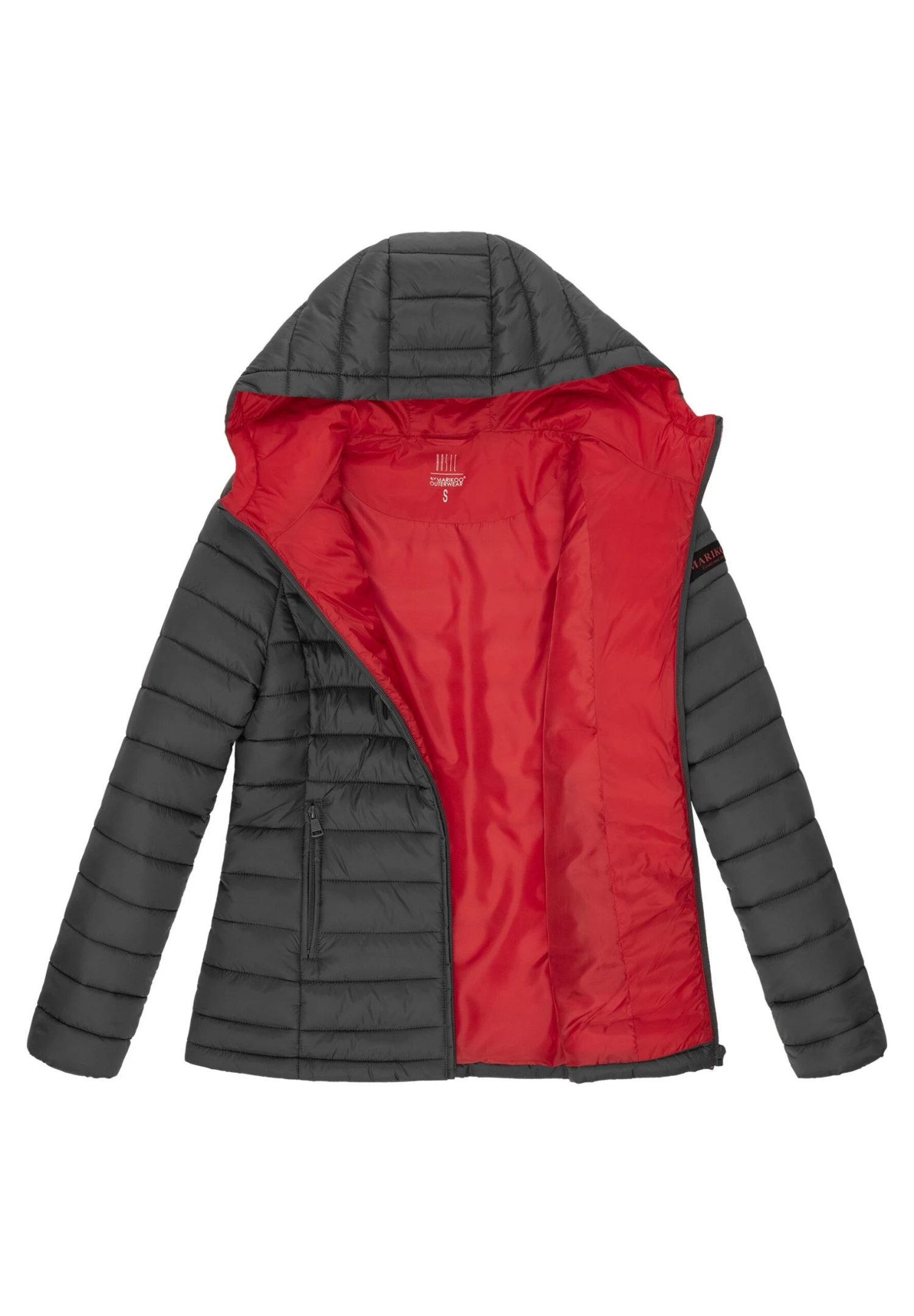 Marikoo Lucy - Winterjas - Anthracite 8 Marikoo Lucy - Winterjas - Anthracite - Afbeelding 8