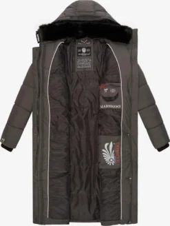 Marikoo Wintermantels Wintermantel Dames Antraciet -Marikoo 6931b06afee884fc1dea260475c4d51b scaled