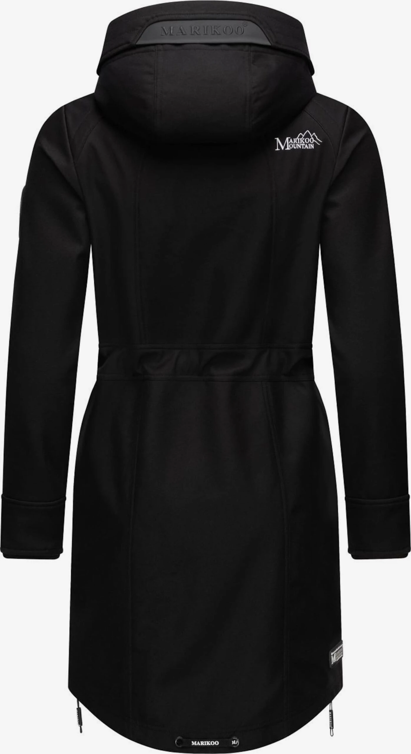 Marikoo Parkas Tussenparka Dames Zwart 3 Marikoo Parkas Tussenparka Dames Zwart - Afbeelding 3