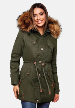Marikoo Parkas Winterparka Dames Kaki -Marikoo 70a29879aff7279818685aaf464332a9 scaled