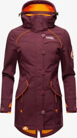 Marikoo Outdoor Jassen Functionele Jas Soulinaa Dames Bordeaux