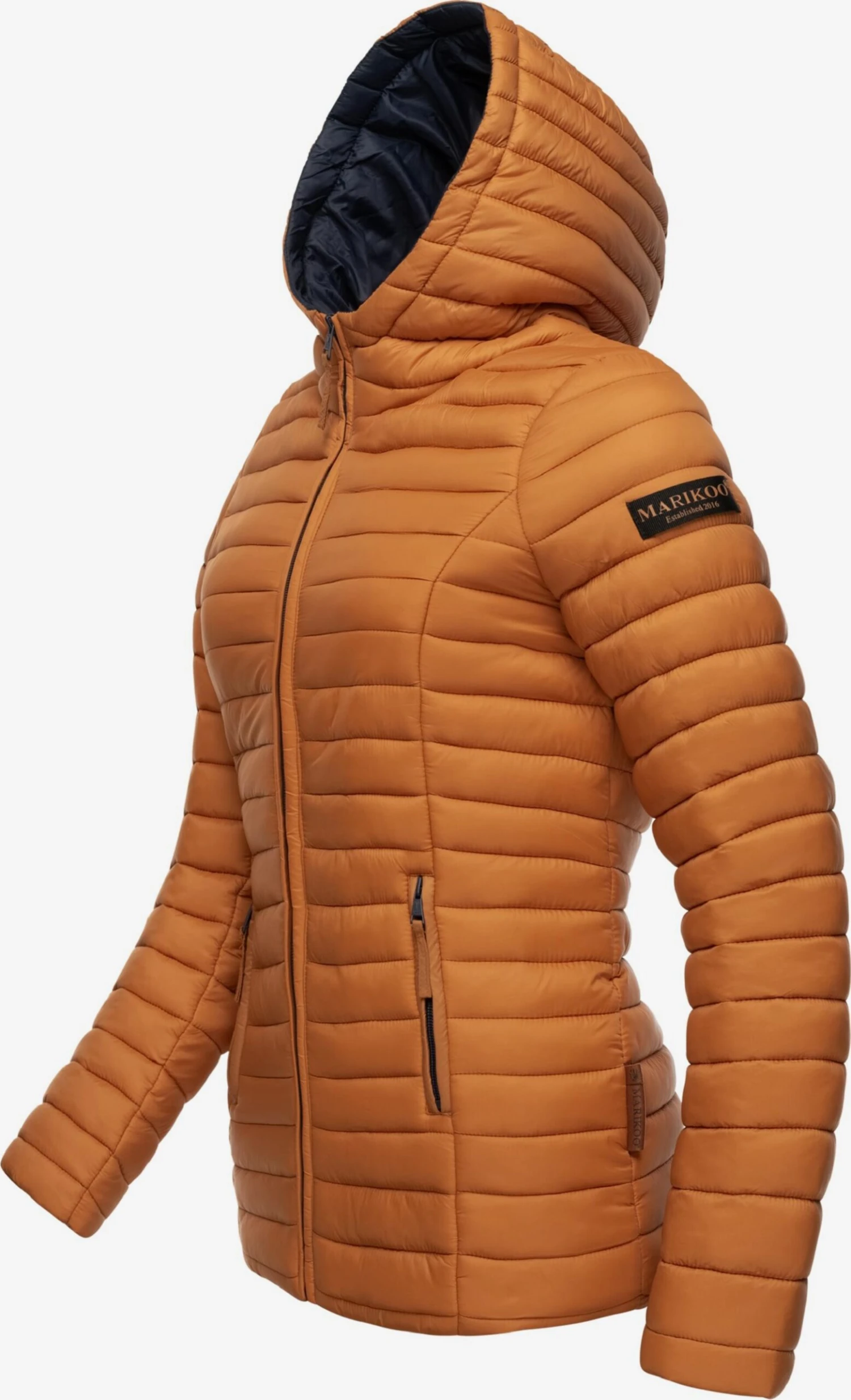 Marikoo Tussenjassen Tussenjas Asraa Dames Lichtbruin 2 Marikoo Tussenjassen Tussenjas Asraa Dames Lichtbruin - Afbeelding 2