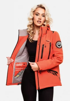 Marikoo Winterjassen Winterjas Dames Koraal -Marikoo 77541e5fce377af49f01f861d8445f5d scaled