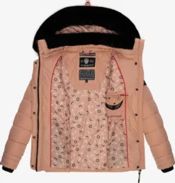 Marikoo Winterjassen Winterjas Qesraa Dames Oudroze -Marikoo 781d130f6ddcce55b7115ebff76be7af