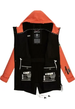 Marikoo Zimtzicke - Parka - Black Coral -Marikoo 78365de1b0254ecd9d1f9bdb968bedc3 scaled