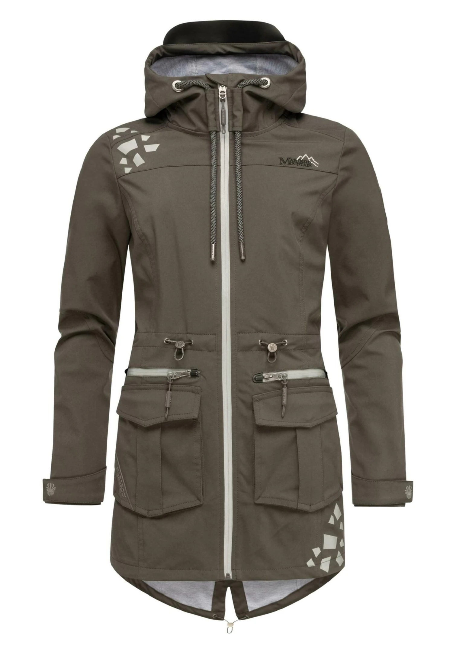 Marikoo Ulissaa - Regenjas - Dark Grey 6 Marikoo Ulissaa - Regenjas - Dark Grey - Afbeelding 6