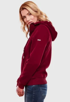 Marikoo Setsunaa - Sweater Met Rits - Bordeaux -Marikoo 78ef0bc50ed043579ad3bde69edbbda0 scaled