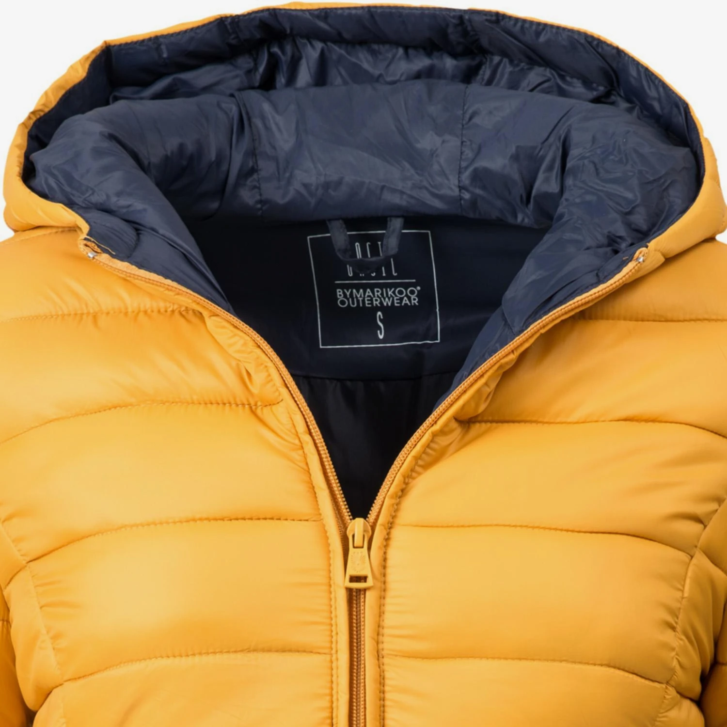 Marikoo Outdoor Jassen Functionele Jas Dames Donkergeel 8 Marikoo Outdoor Jassen Functionele Jas Dames Donkergeel - Afbeelding 8