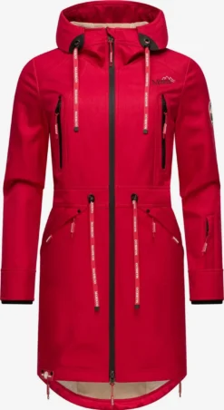 Marikoo Parkas Tussenparka Dames Cranberry