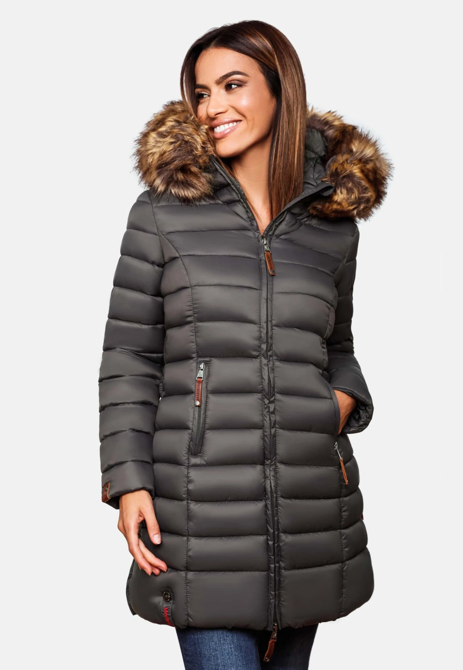 Marikoo Stepp - Winterjas - Grey 1 Marikoo Stepp - Winterjas - Grey