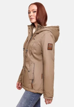 Marikoo Winterjassen Winterjas Bikoo Dames Lichtbruin -Marikoo 7b2caec5abacd1cceb99991f227d6921 scaled