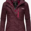 Marikoo Outdoor Jassen Functionele Jas Rabeaa Dames Bourgogne