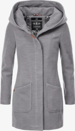 Marikoo Wintermantels Wintermantel Maikoo Dames Grijs Gemêleerd