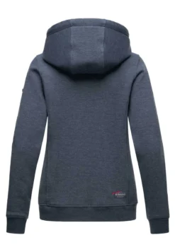 Marikoo Setsunaa - Sweater Met Rits - Dustybluemelange -Marikoo 812c58f7aac940bca712708c495f5322