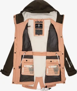 Marikoo Regenmantels Functionele Mantel Zimtzicke Dames Pink / Zwart -Marikoo 85ca483dd70208ca03dc943cc05b75ce scaled