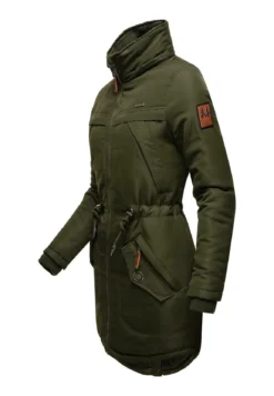 Marikoo Kamii - Winterjas - Olive 7 Marikoo Kamii - Winterjas - Olive -Marikoo 85ecb7eac43e476d92b8fd44fd742930
