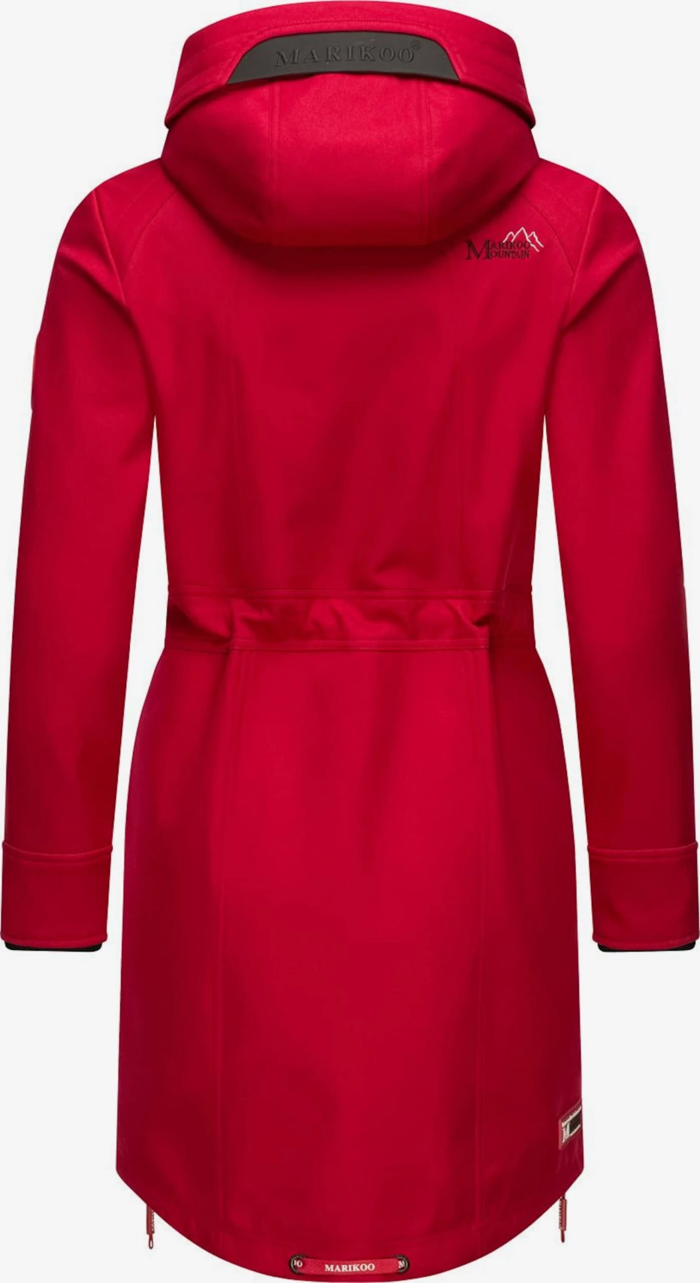 Marikoo Parkas Tussenparka Dames Cranberry 4 Marikoo Parkas Tussenparka Dames Cranberry - Afbeelding 4