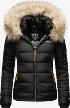 Marikoo Gewatteerde Jassen Winterjas Lerikaa Dames Zwart