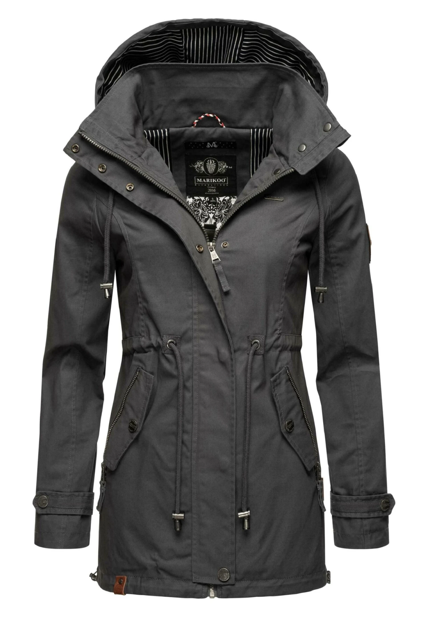 Marikoo Nyokoo - Parka - Dark Grey 5 Marikoo Nyokoo - Parka - Dark Grey - Afbeelding 5
