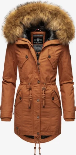Marikoo Parkas Winterparka La Viva Dames Bruin