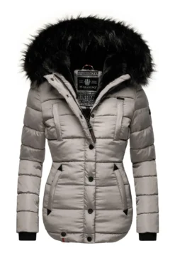 Marikoo Lotusblüte - Winterjas - Zinc Grey