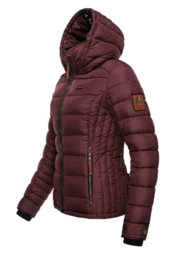 Marikoo Lerikaa - Winterjas - Dark Red Melange -Marikoo 8dc3d50bc92f4090972b100d2bfc1b7a scaled